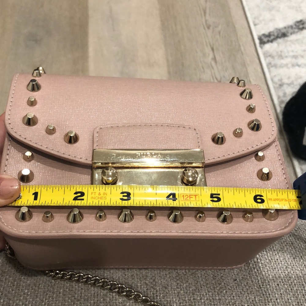 Furla studded metropolis crossbody light pink - Picture 6 of 7